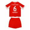 Maglie da calcio Bayern Munich Joshua Kimmich #6 Prima Maglia Bambino 2025-26 Manica Corta + Pantaloni corti)